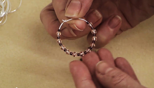 How To Use Beading Hoops to Make Jewelry - Earrings and Pendants - Stones &  Findings