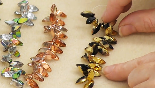 Show & Tell: Twisted Czech Glass Dagger Beads