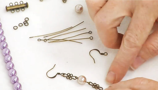 How to Make the Jessa Earrings Using Link & Connector Chain