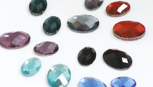 Show & Tell: Mirror Back Glass Cabochons