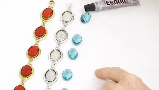 How to Make a Quick and Easy Bezel Bracelet