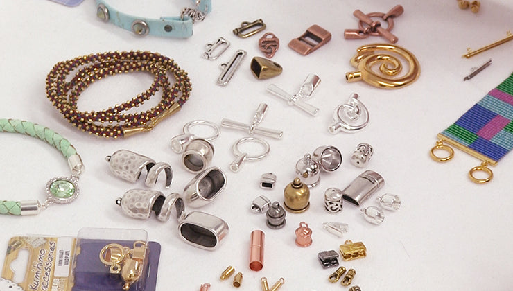 Crimp Beads, Crimp Tubes and Scrimps - Cord and Cable Ends for Jewelry