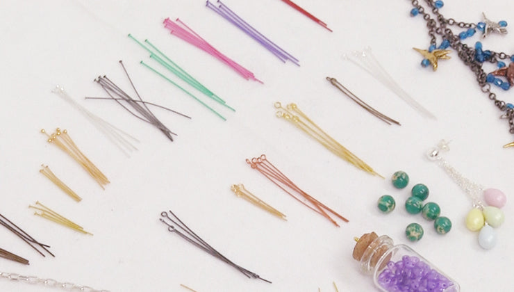 All About Head Pins & Eye Pins for Jewelry Making — Beadaholique