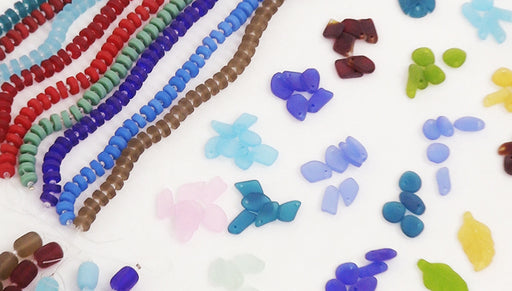 Show & Tell: Cultured Sea Glass Shapes and Charms