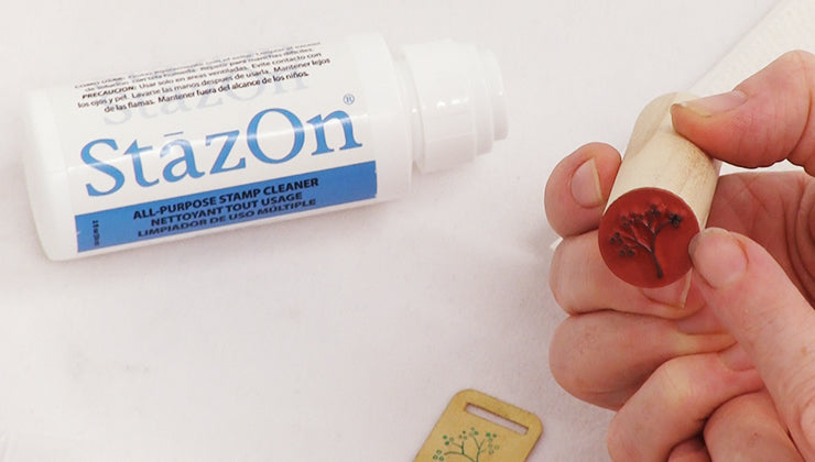 How to Use StazOn Stamp Cleaner — Beadaholique