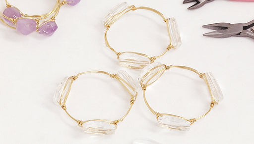 How to Make Wire Wrapped Bangles