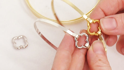 How to Make a Bangle Bracelet using Flat Artistic Wire