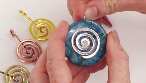 Show and Tell: Bails for Gemstone Donuts and Other Pendants