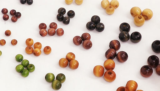 Show & Tell: Wood Oval and Round Beads