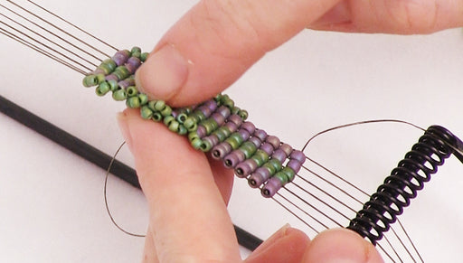 How to Add a Beaded Edge to Loom Work