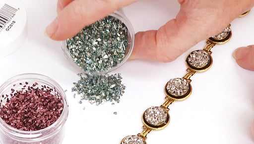 How to Use JudiKins Glitter Rox and Make a Bracelet