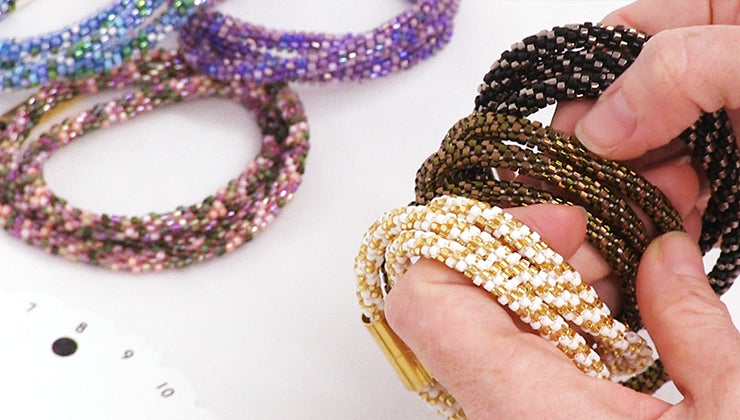 Show & Tell: Beaded Kumihimo Wrap Bracelet Kits — Beadaholique