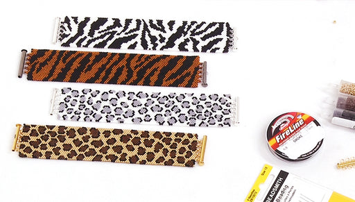 How to Make the Animal Print Peyote Bracelet Kits — Beadaholique