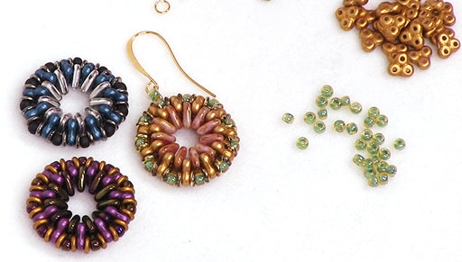 How to Make the Trinity Medallion Earrings