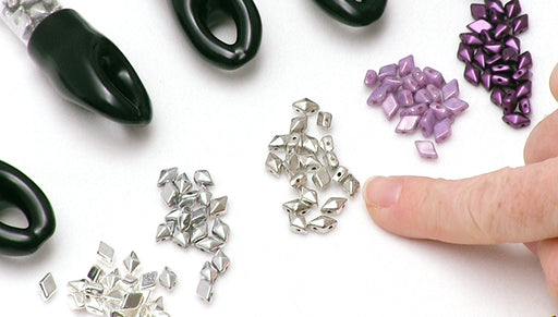 Show & Tell: Czech Glass DiamonDuo Beads
