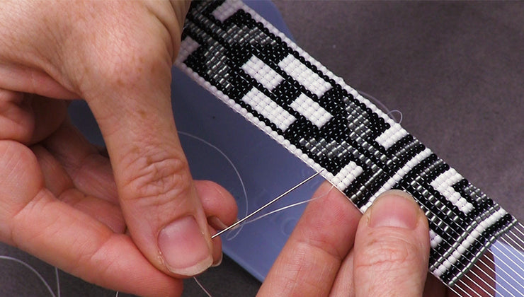 How to Repair a Dropped Bead in Loom Work — Beadaholique