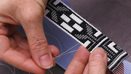 How to Repair a Dropped Bead in Loom Work