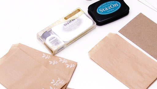How to Use the StazOn Opaque Ink Pad for Stamps