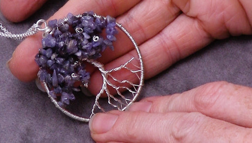 How to Make a Wire Wrapped Tree of Life Pendant