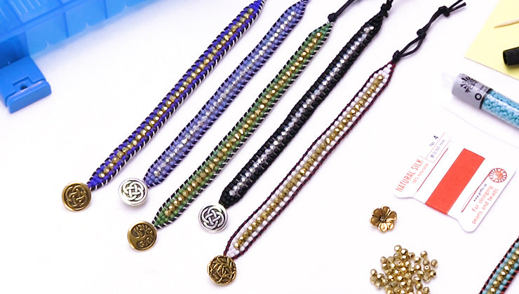 How to Make the Gemstone Memory Wire Bracelet Kit 