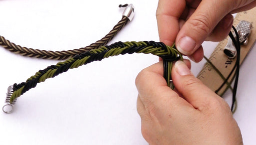 DIY Jewelry: How to Make a Leather Cord and Seed Bead Bracelet —  Beadaholique