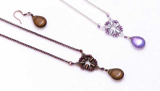 How to Make the Byzantine Window Necklace and Earring Set