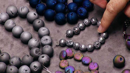 Show and Tell: Gemstone Geode Beads