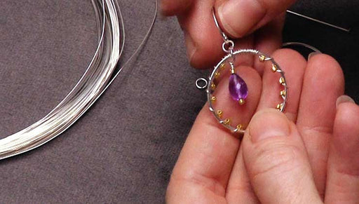 How to Make the Wire Wrapped Luna Earrings
