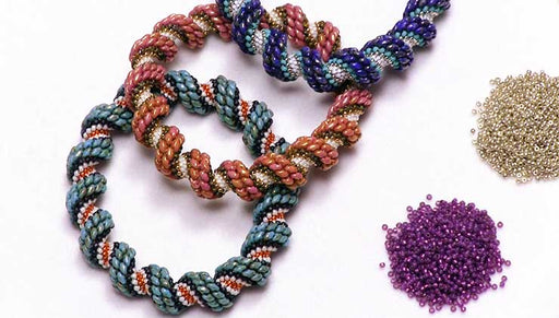 How to Make the Cellini Spiral Bracelet Kits by Beadaholique