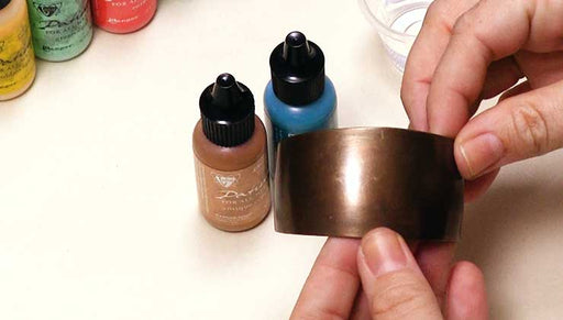 How to Add Patina to a Natural Brass Vintaj Cuff