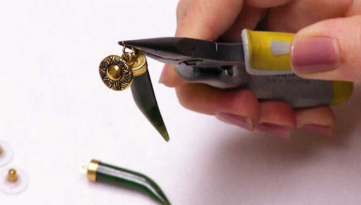 How to Make the Jade Horn Earrings