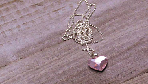Quick & Easy DIY Jewelry: Austrian Crystal Heart Necklace