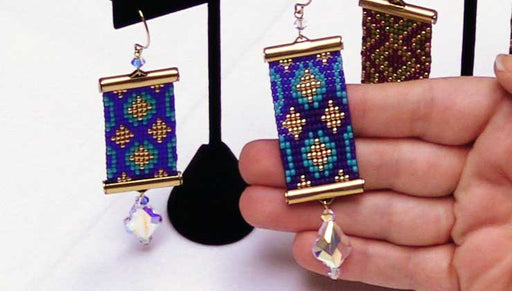 How to Make the Loom Statement Earring Kits by Beadaholique