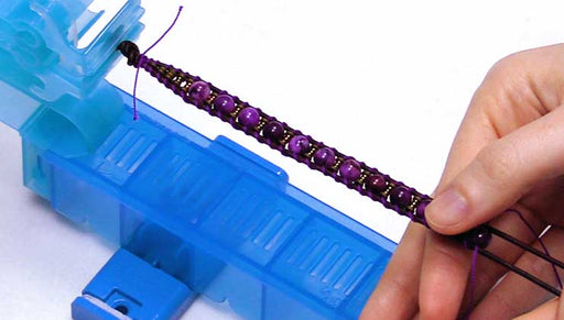 How to Space Out Round Beads with Toho Demi Rounds on the Wrapit Loom