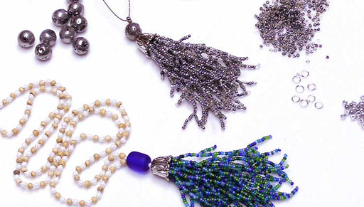 How to Make a Tassel of Beaded Coral