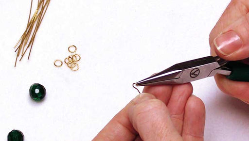 How to Open and Close Eye Pins for Jewelry Making