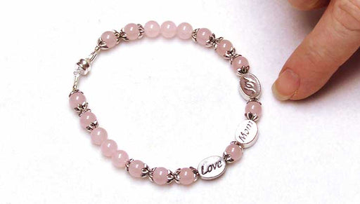 How to Make the Mother's Love Strung Bracelet using Magical Crimps