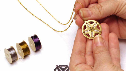 How to Add Beads to a Centerline Star Shape Pendant