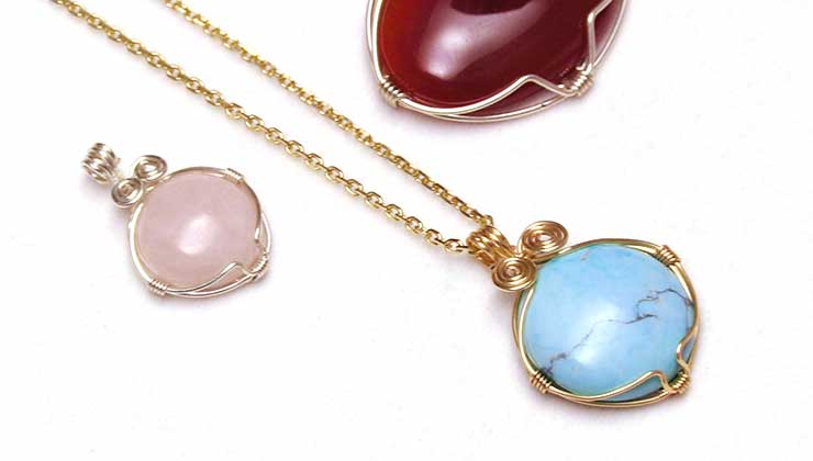 How to Make a Caged Wire Wrapped Cabochon — Beadaholique