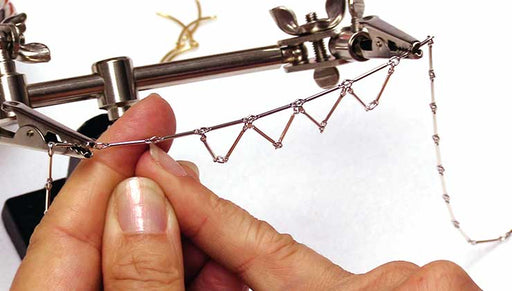 How to Use the Third Hand Tool to Make Jewelry with Bar Chain