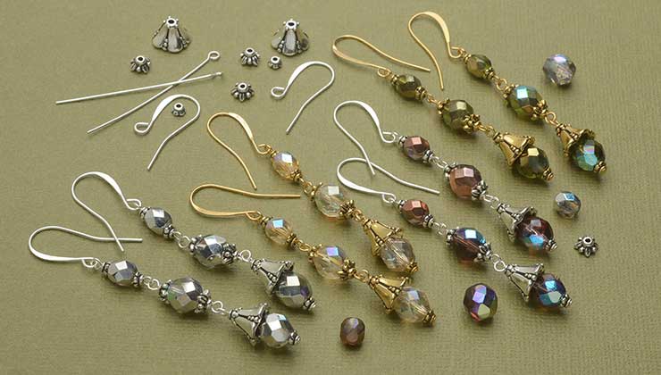 New Exclusive Beadaholique Jewelry Kits - Nova Earrings