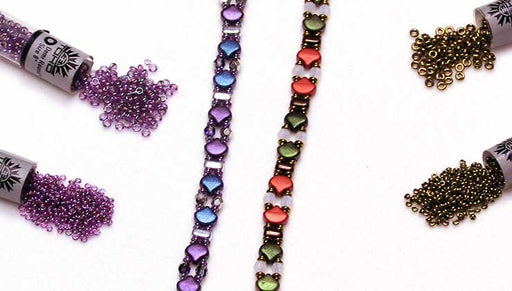 Quick Tip: Using Demi Rounds as Spacers with Ginko Beads