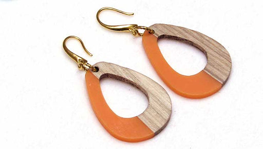 Quick & Easy DIY Jewelry: Clementine Drop Earrings