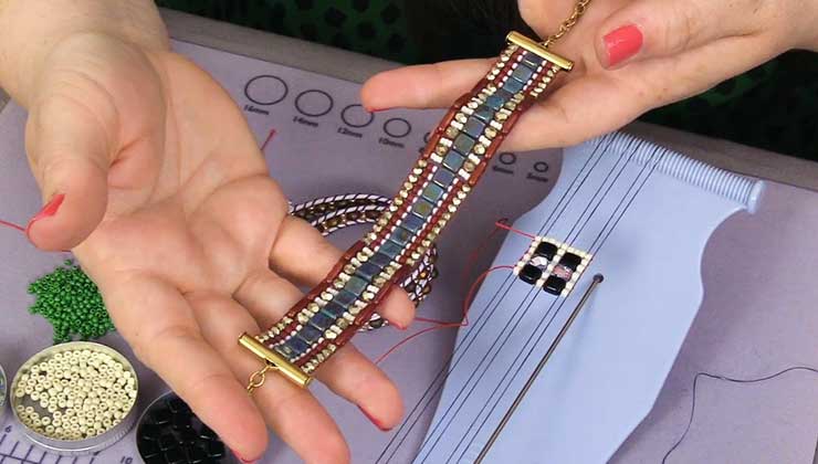 Stainles Steel Bead Loom Extra Wide Working Space Loom Beading Supplies for  Necklace and Bracelet Design & Making 