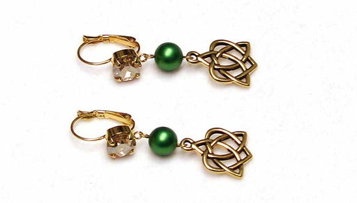 Quick & Easy DIY Jewelry: Celtic Night Earrings