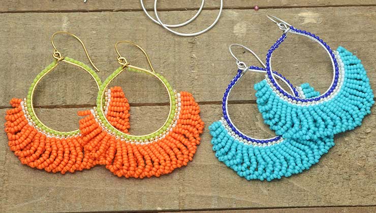 Extra Beads for the Fresca Beaded Fringe Earring Kits