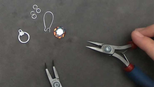 Quick & Easy DIY Jewelry: Rosy Disposition Earrings