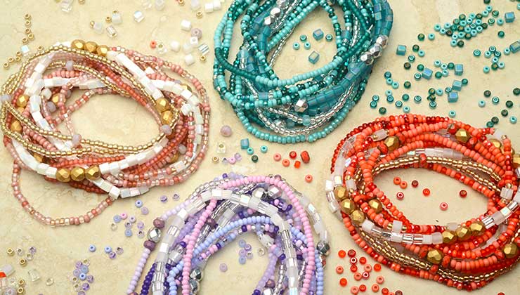 New Jewelry Making Kits: Serendipity Encore Stretch Bracelets