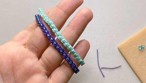 How to Make Colorful Macrame Ring Tutorials / The Beading Gem