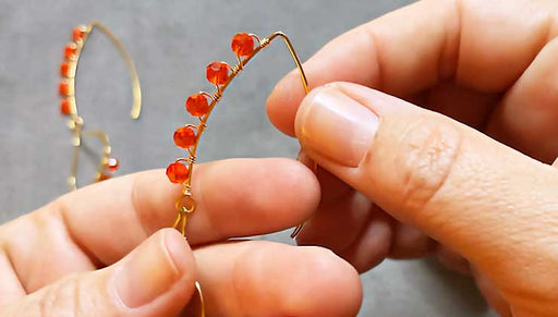 Jewelry Tutorial : How to Make Eyepins & Headpins : Three Types of Wire  Wrapping 